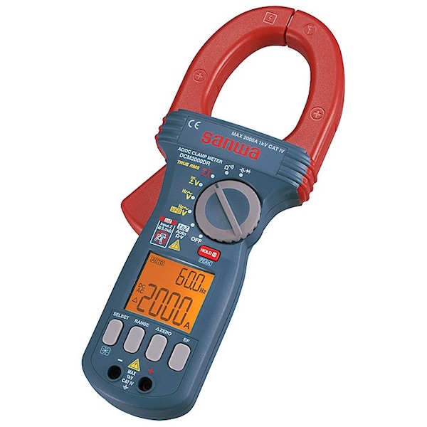 Clamp Meter AC/DC Max Current 2000A - CAT IV 1000V